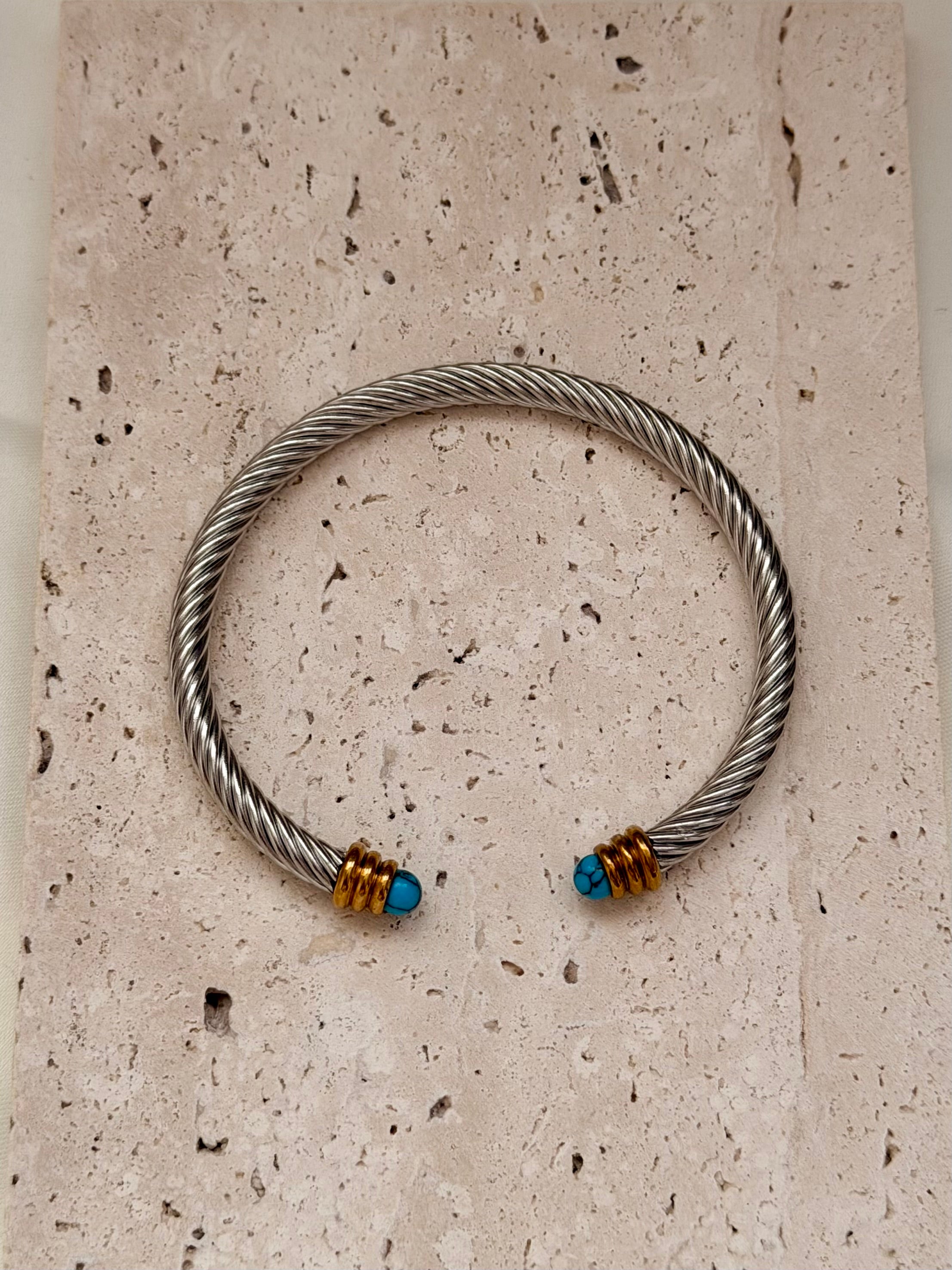 Blue Dot Bangle