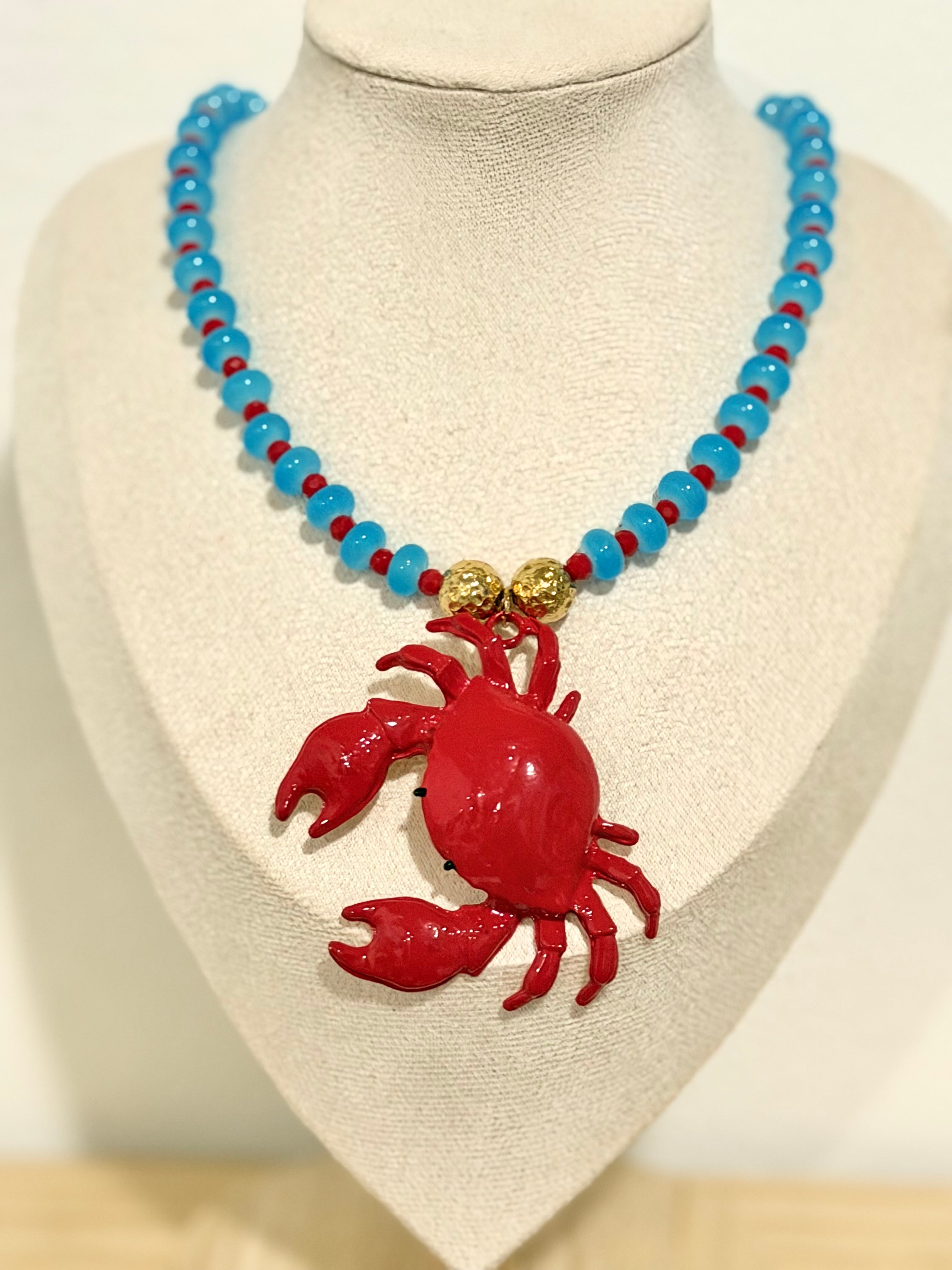 Crabby Necklace 🦀