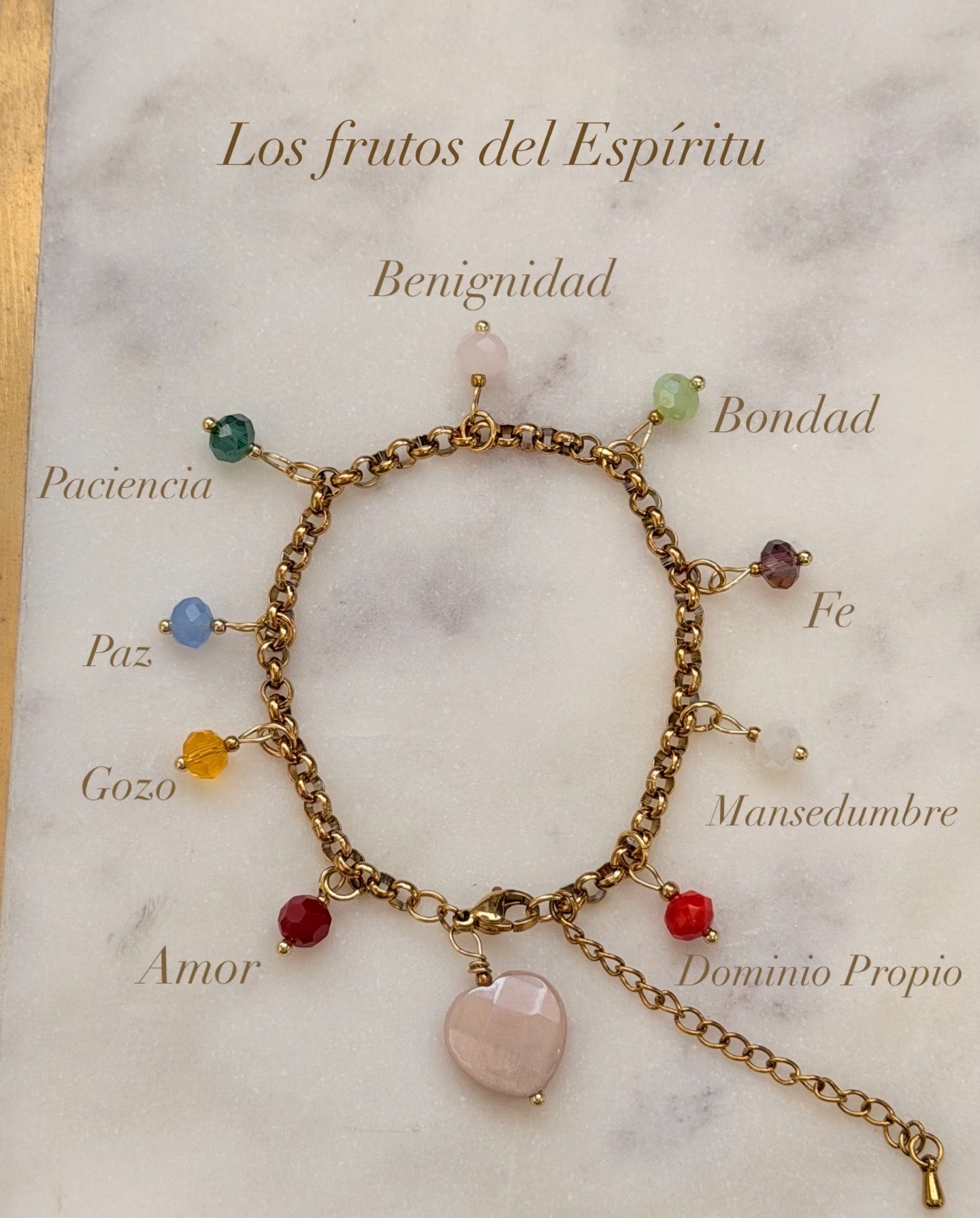 Los Frutos del Espíritu Bracelet