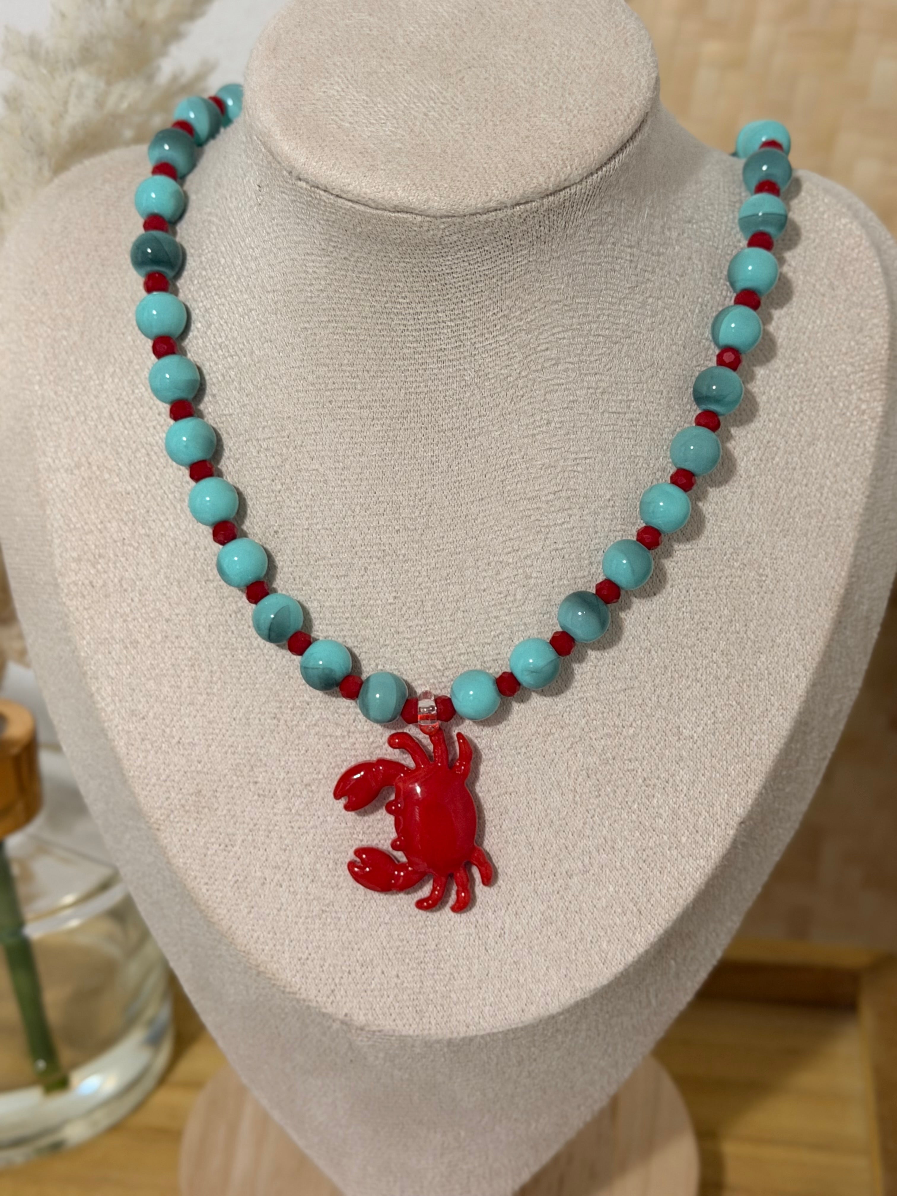 Crabby Necklace 🦀