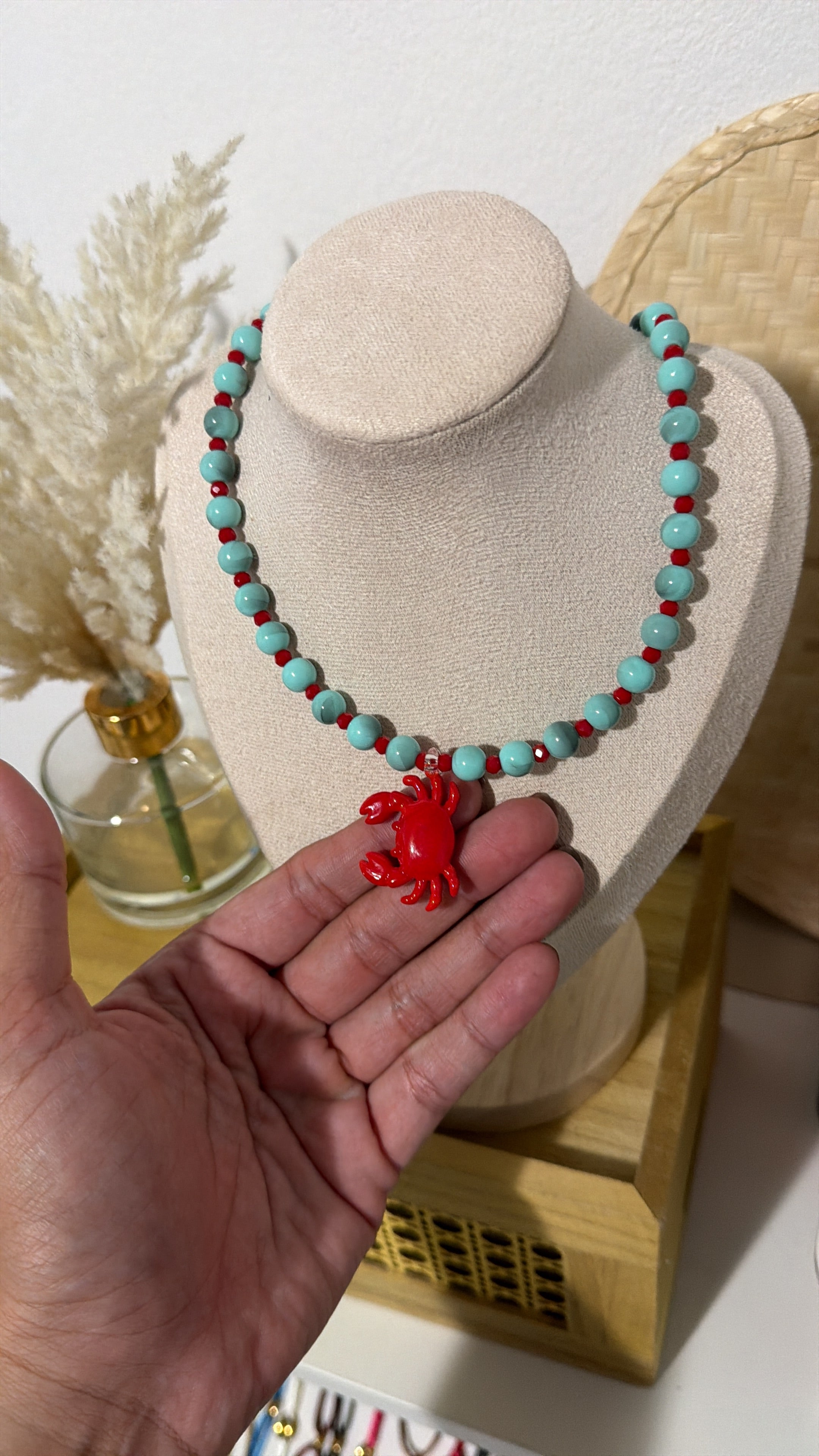 Crabby Necklace 🦀