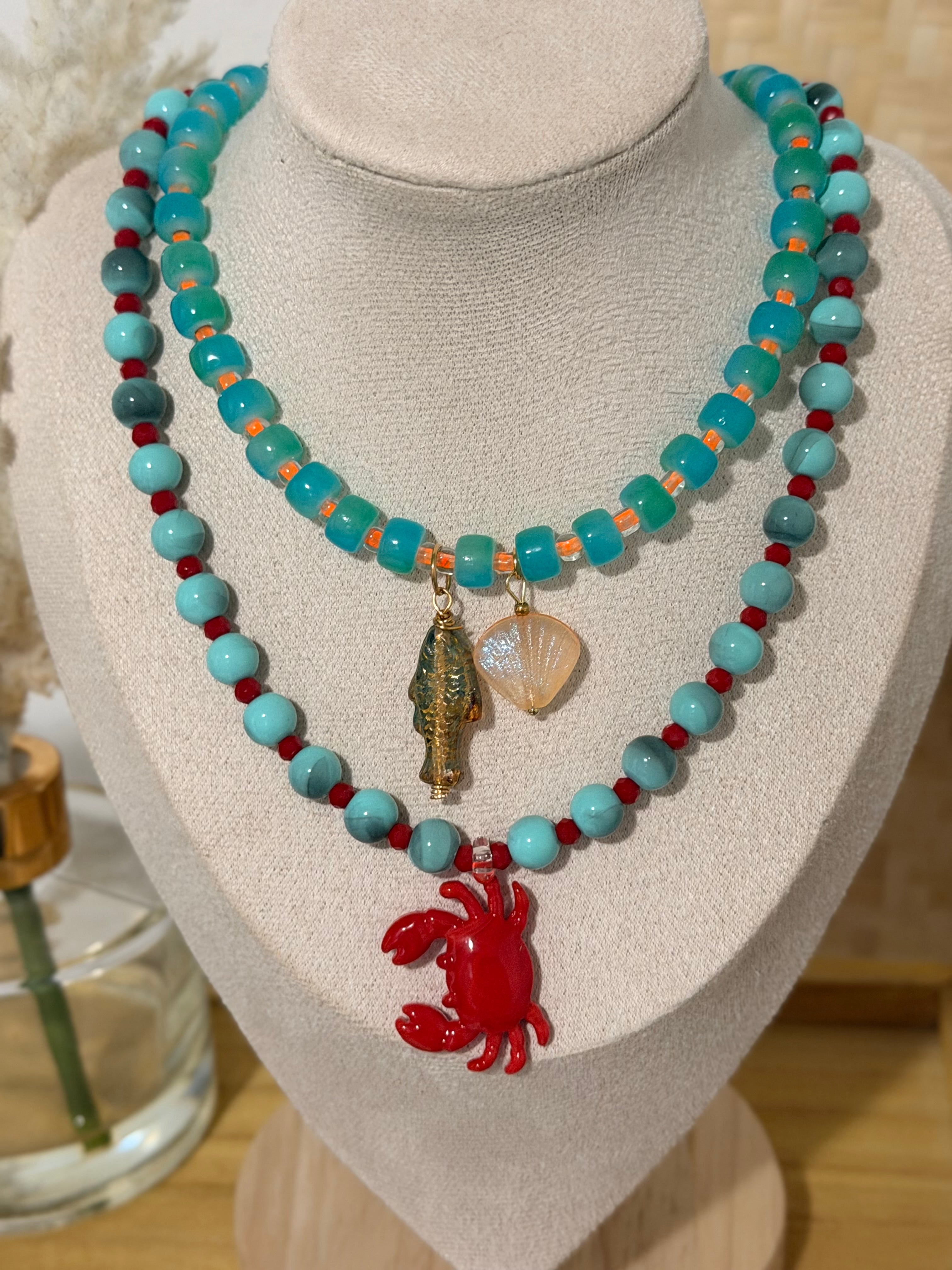 Crabby Necklace 🦀