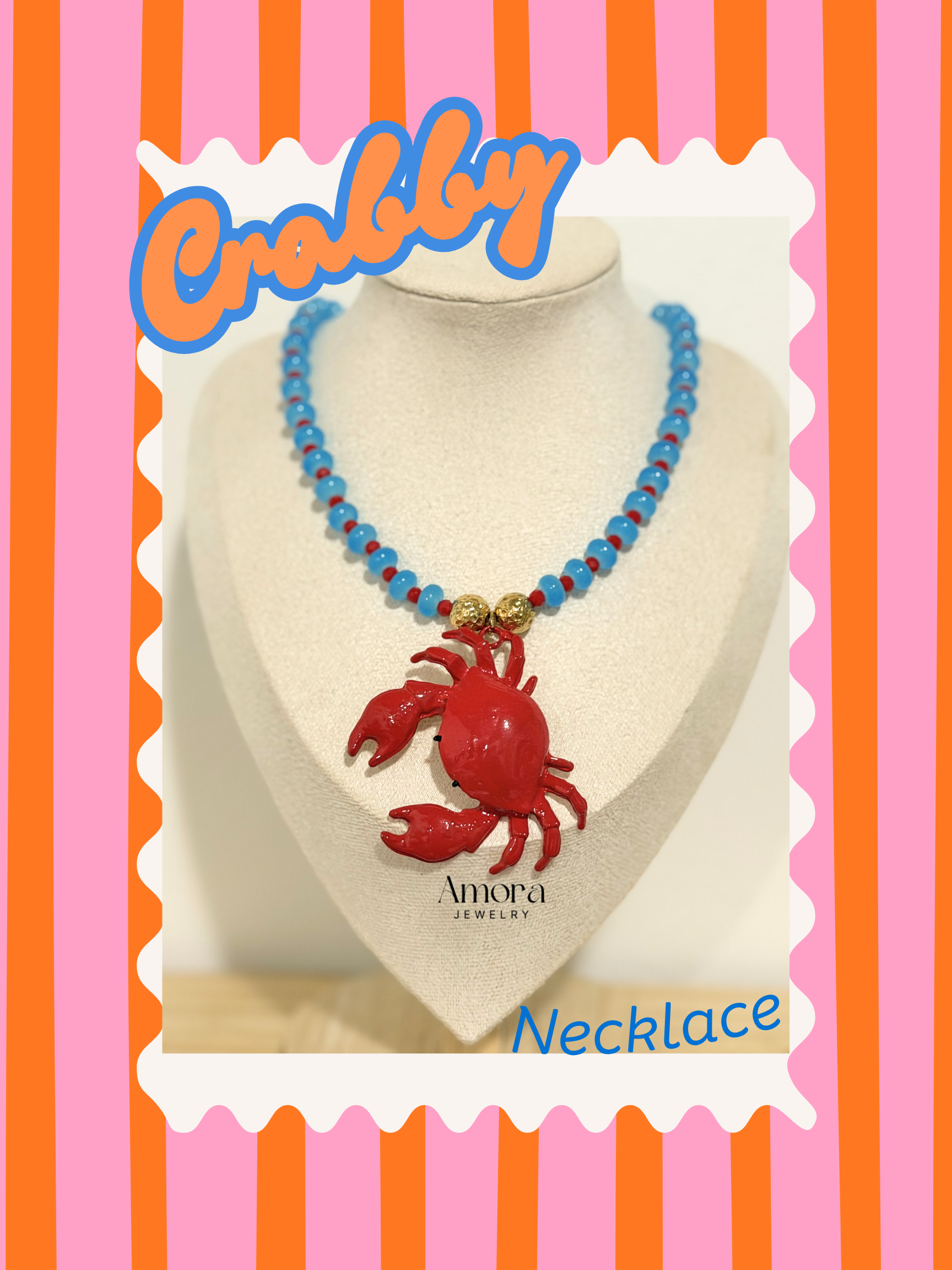 Crabby Necklace 🦀